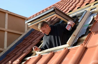 Pose de fenêtres de toit Velux au Sappey